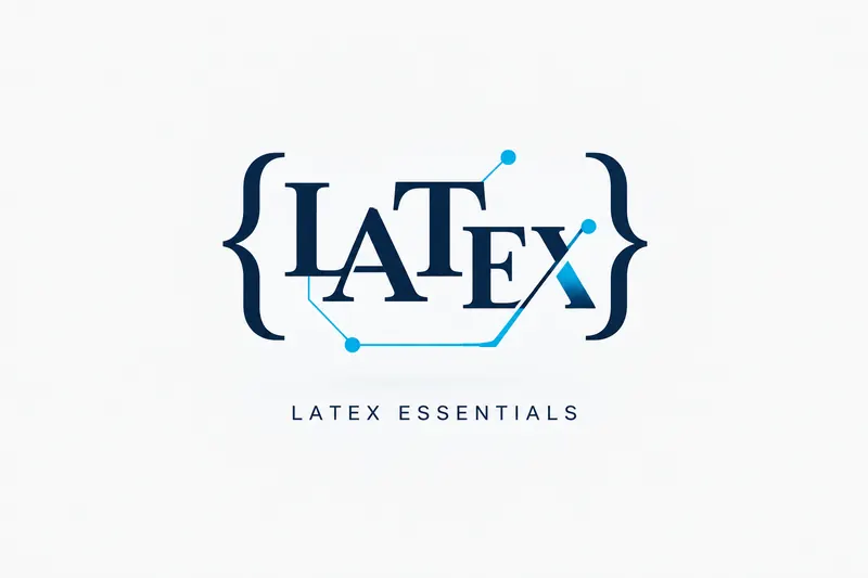 30分钟 LaTeX 配置与入门